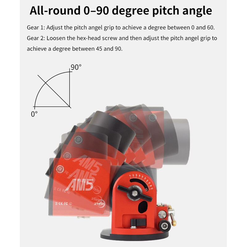 ZWO Montura AM5 Harmonic Equatorial Mount