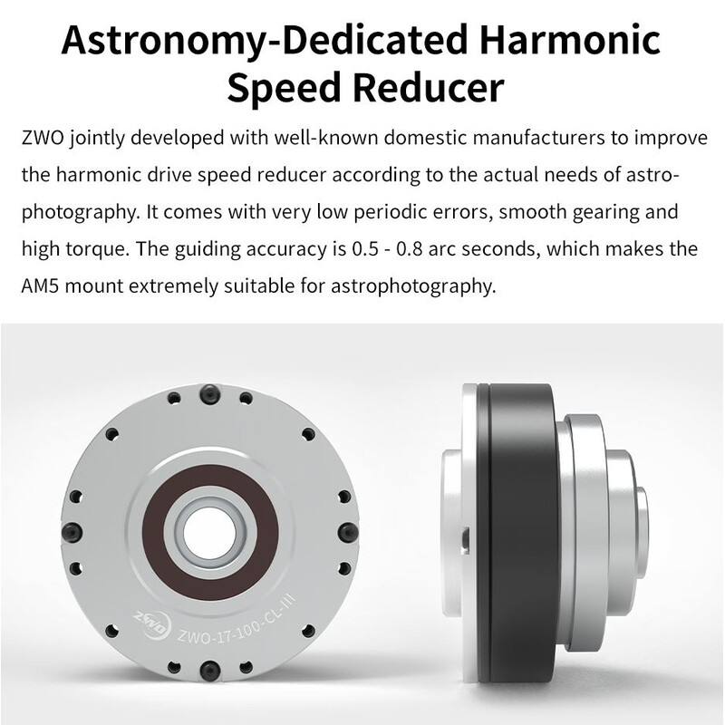 ZWO Montura AM5 Harmonic Equatorial Mount