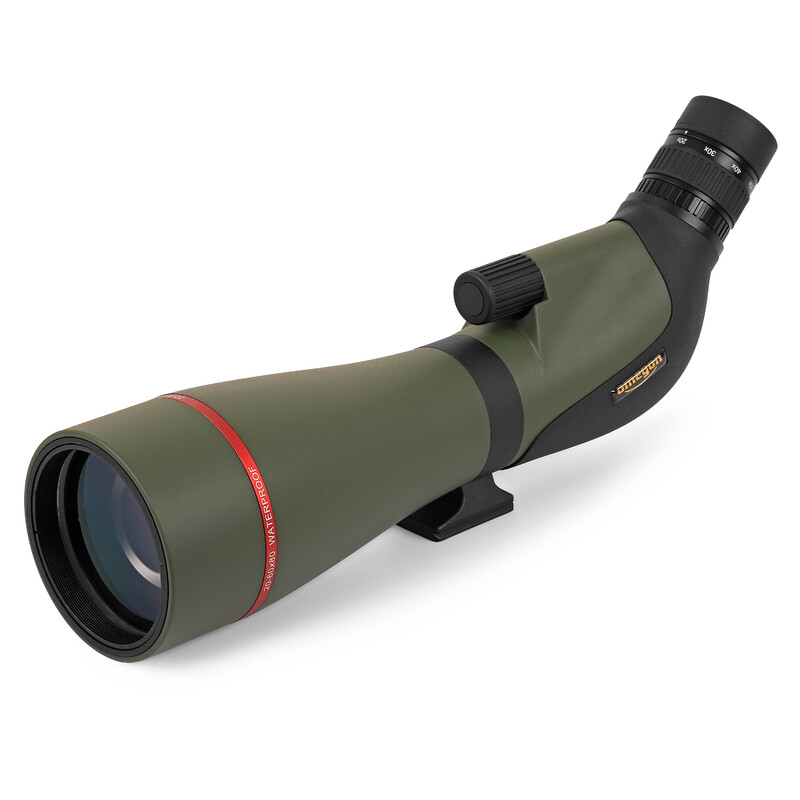 Omegon Instrumente terestre cu zoom 20-60x80mm + trepied și panhead