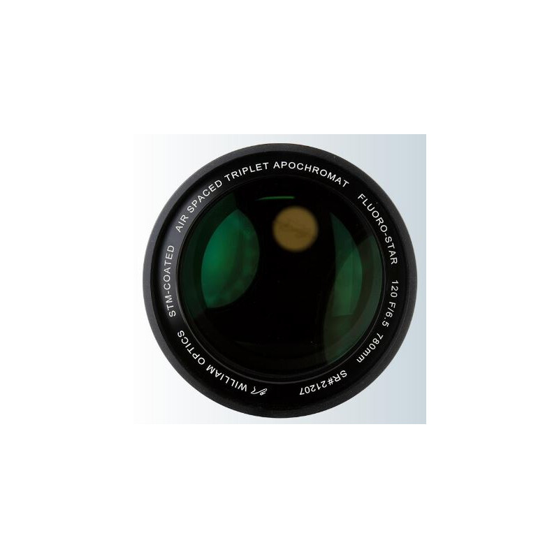 William Optics Refractor apochromat AP Fluorostar 120/780 Space Gray OTA