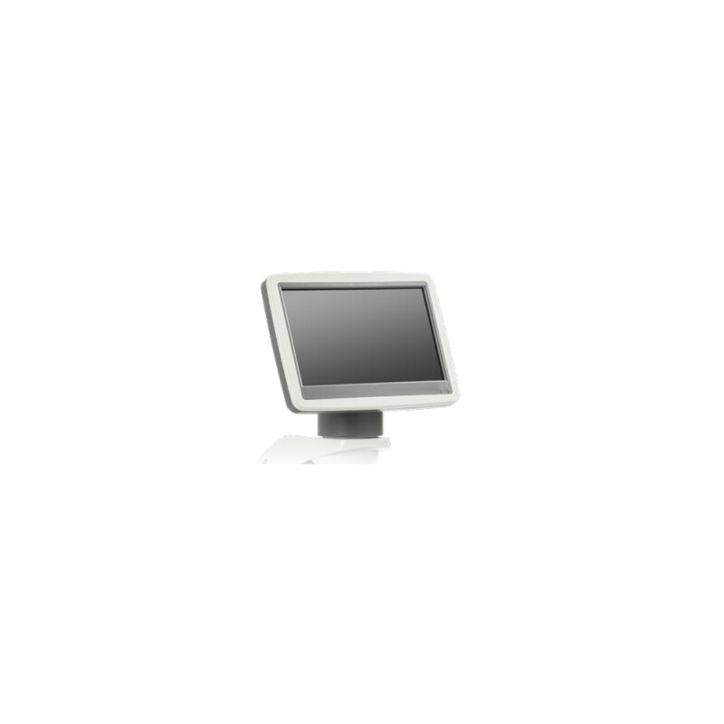 Euromex Microscop BioBlue, BB.4200-LCD, ecran LCD de 7 inch, Obiective SMP 4/10/S40x, DIN, 40x - 400x, 10x/18, LED, 1W, masă specimene simplă