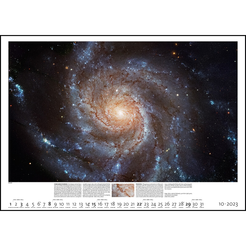 Palazzi Verlag Calendar Sternzeit 2023
