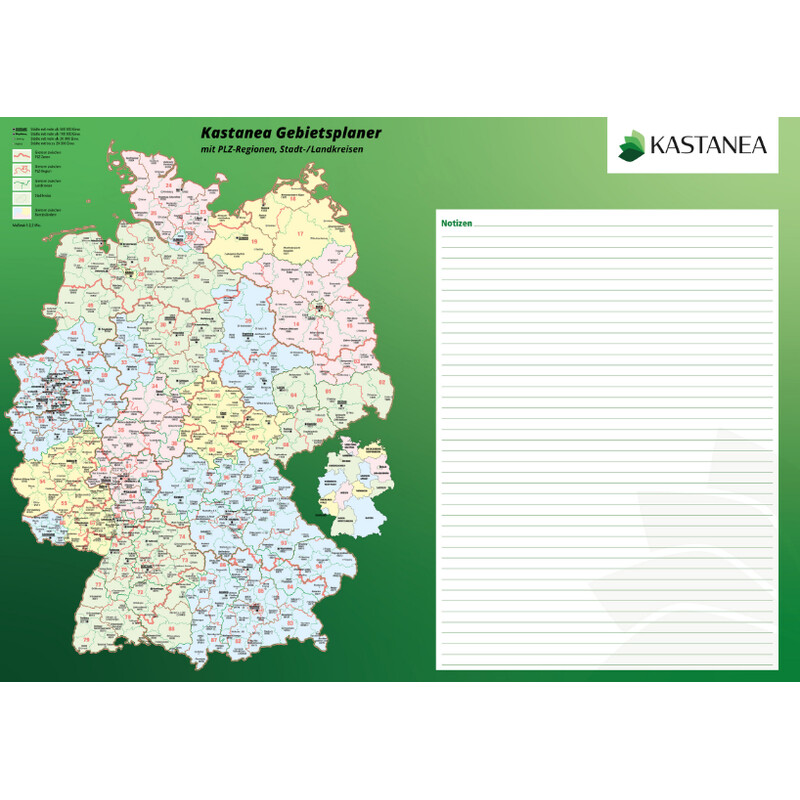 Kastanea Protectie birou Deutschland mit Gebietsplaner