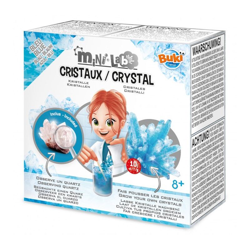 Buki Mini laborator: cristal albastru