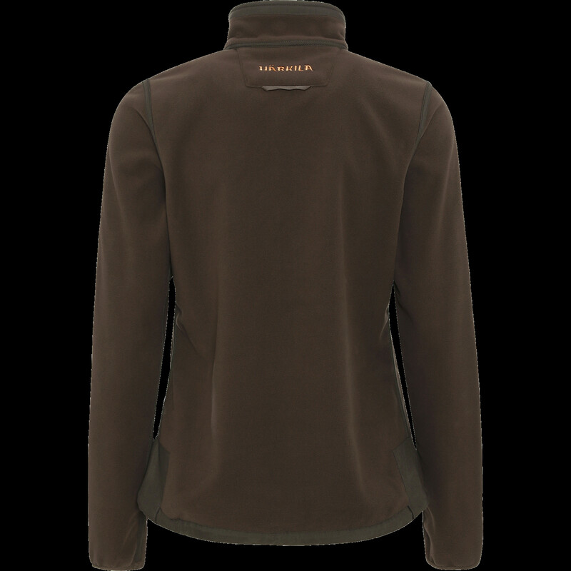 Härkila Geacă fleece Kamko pentru femei, maro/roșu, mărimea S