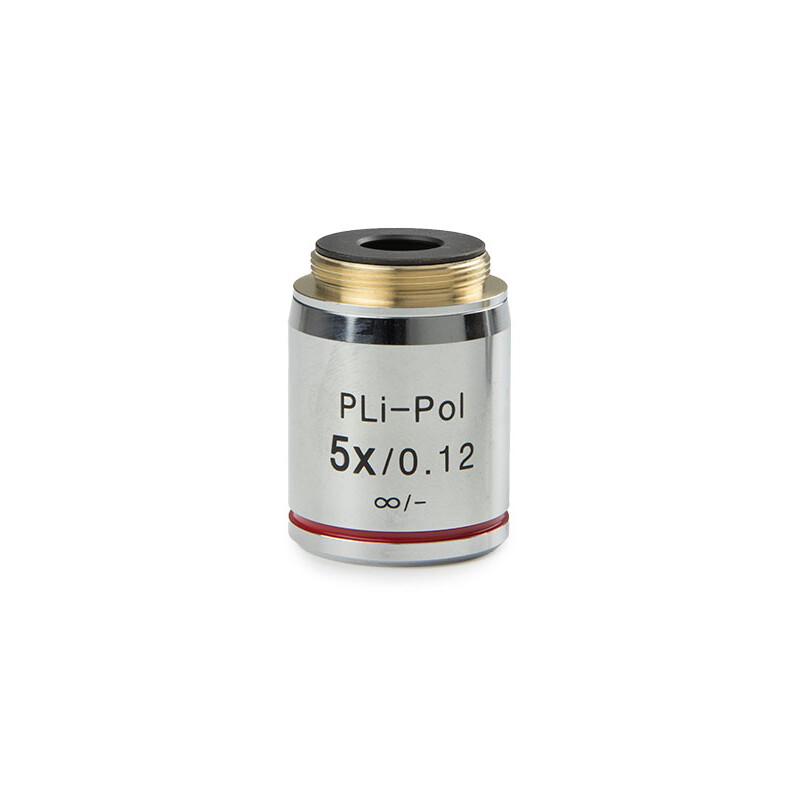 Euromex Obiectiv IS.7905-T, 5x/0.12, PLPOLi, plan, infinit, fără tensiune (iScope)