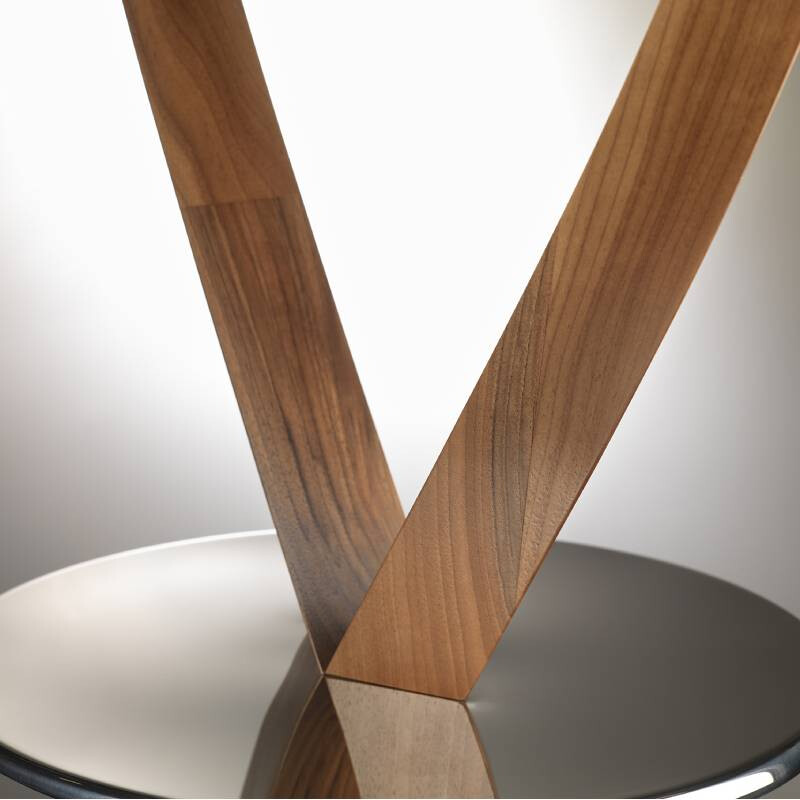 Zoffoli living Glob cu stand Vertigo Apricot 60cm
