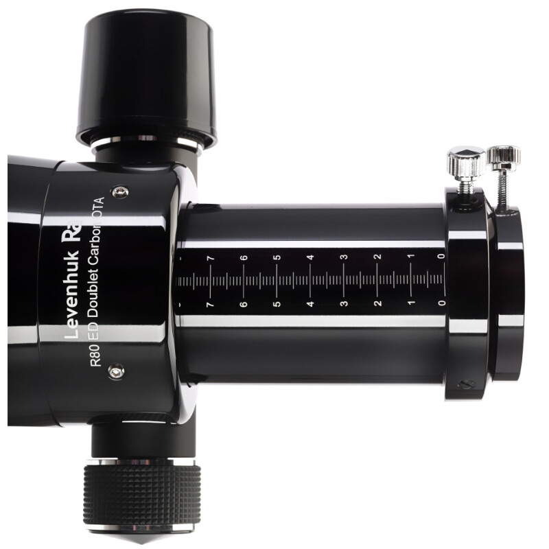 Levenhuk Refractor apochromat AP 80/500 Ra R80 ED Carbon OTA