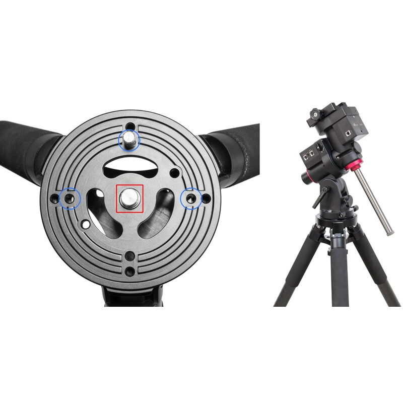 iOptron Trepied CF 40mm