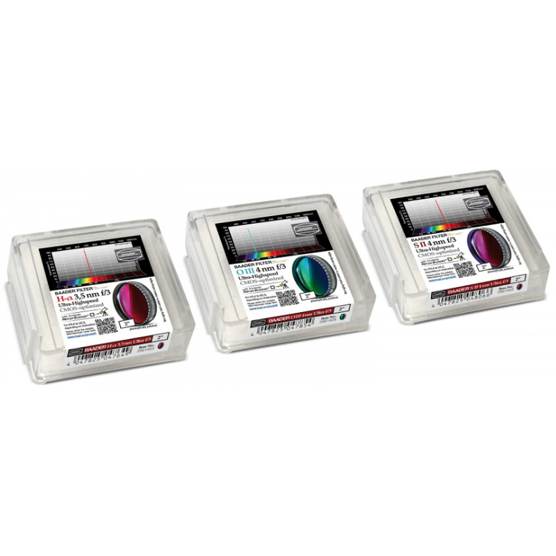 Baader Filtre H-alpha/OIII/SII CMOS f/3 Ultra-Highspeed 2"