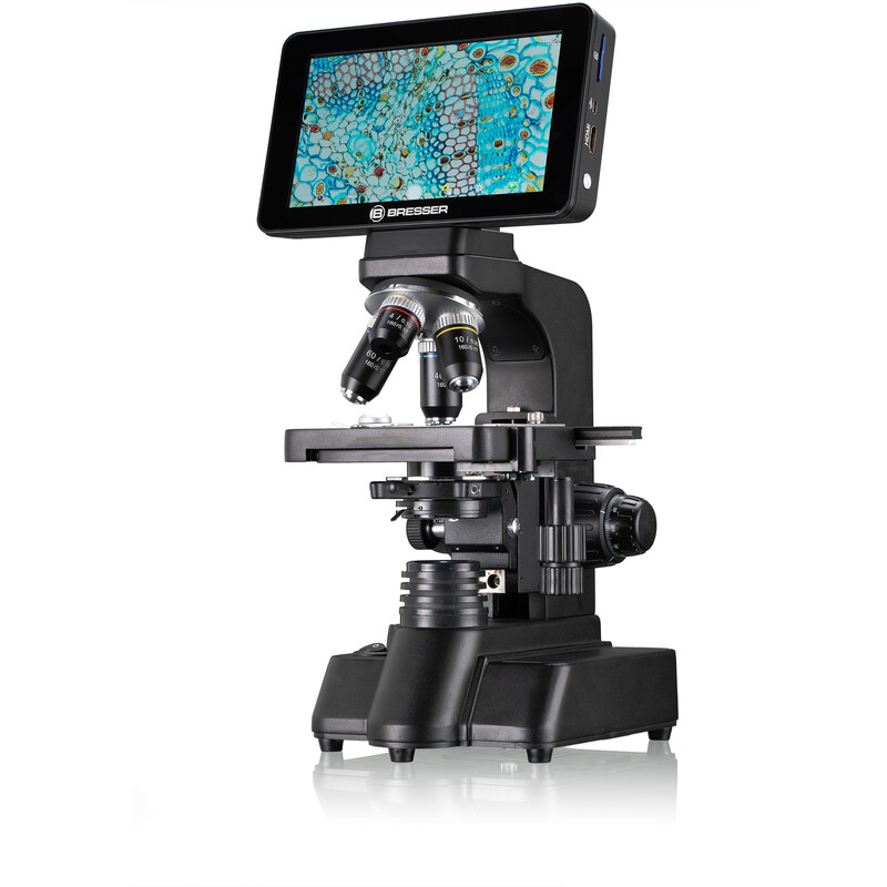 Bresser Researcher Microscop LCD, ecran, 40x-600x, DL, LED, 16MP