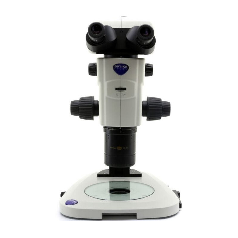 Optika Microscopul stereoscopic zoom SZR-180, trino, CMO, l.d. 60mm, 10x/23, 7.5x-135x, LED, click stop