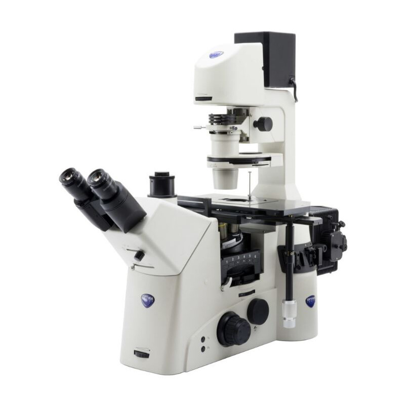 Optika Microscop inversat IM-7, trino, invers, 10x25mm, LED 10W, fără obiective
