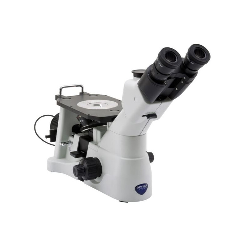 Optika Microscop inversat IM-3METLD, trino, invers, 10x22mm, LED 18W,