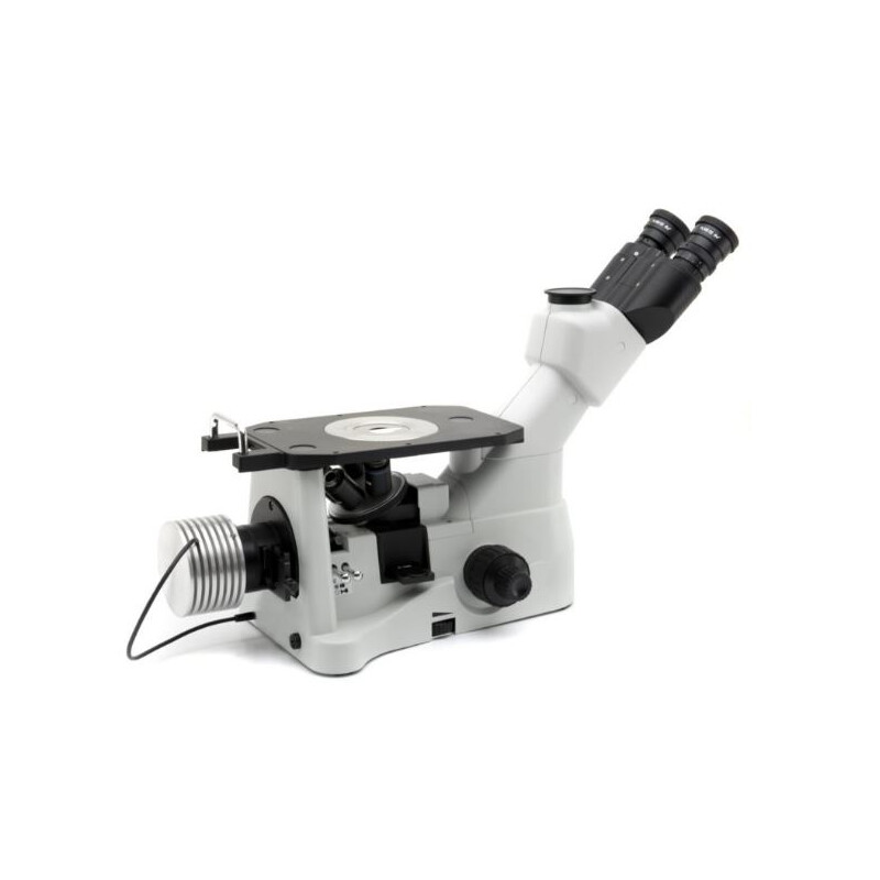 Optika Microscop inversat IM-3METLD, trino, invers, 10x22 mm, LED 18W,