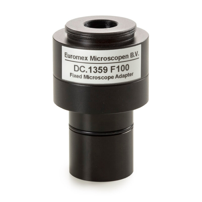 Euromex DC.1359 1x obiectiv, C-Mount, pentru aparate foto de 1 inch, ax scurt