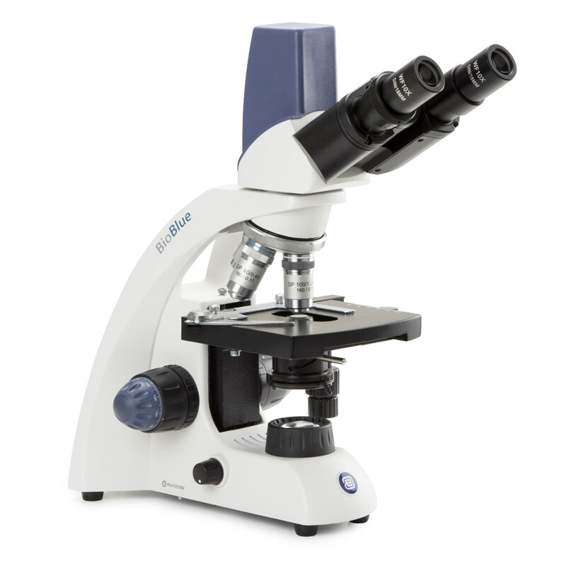Euromex Microscop EuroBlue, BB.4267, Digital, bino, DIN, 40x - 1000x, 10/18, NeoLED, 1W