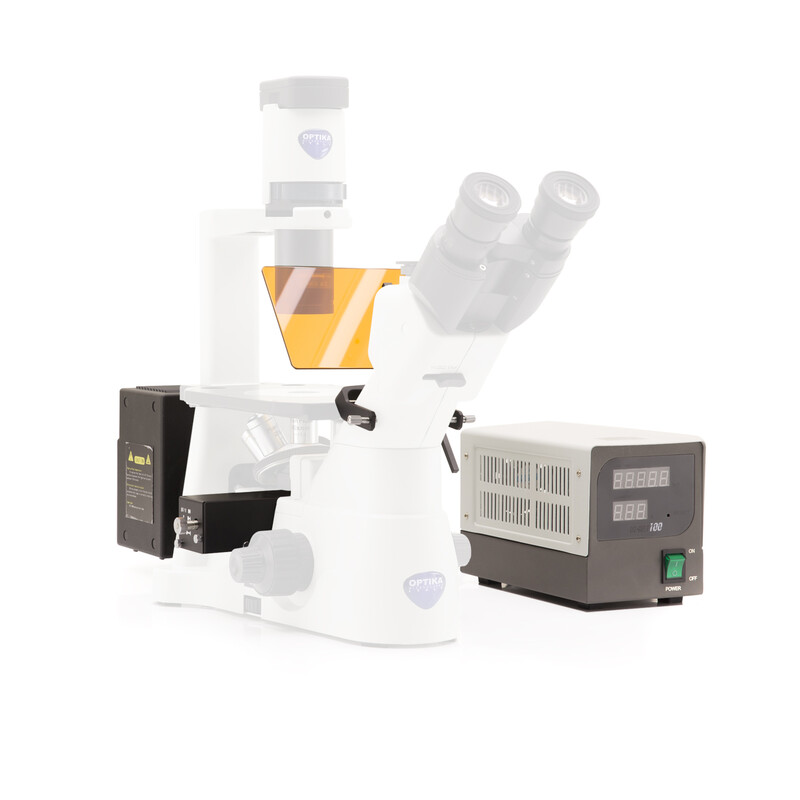 Optika Unitate de fluorescență M-798 pentru IM-3, HBO 100W, set de filtre B & G, Suport filtru cu 4 poziții