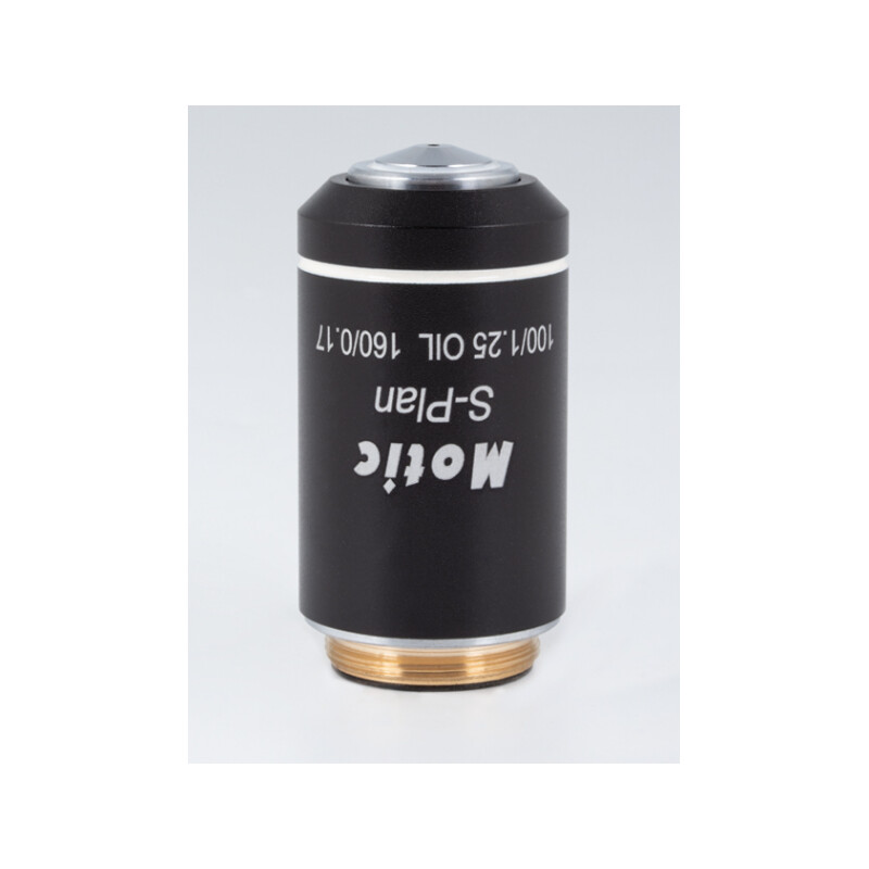 Motic Obiectiv Obiectiv S-Plan SP100X/1.25/S-Oil (AA=0.165mm)