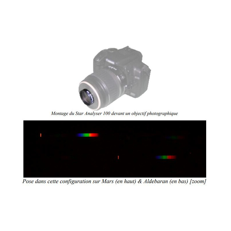 Shelyak Spectroscop Star Analyser SA100