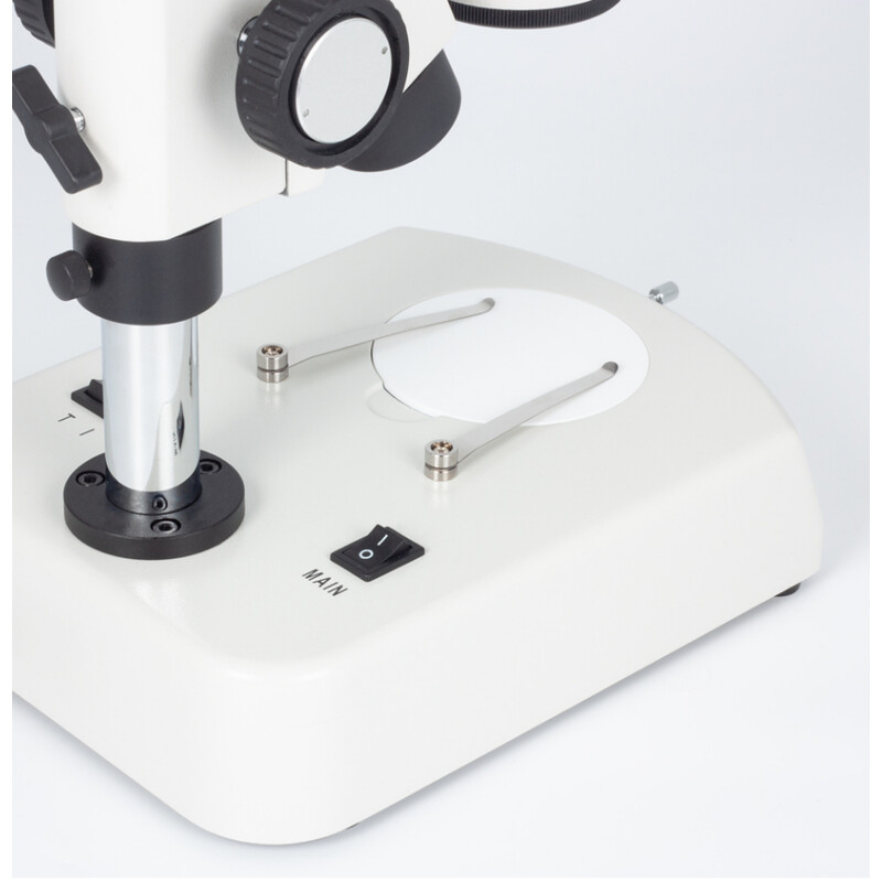 Motic microscopul stereoscopic zoom SMZ140-N2LED, bino, 10x/20, Al/Dl, 3W LED