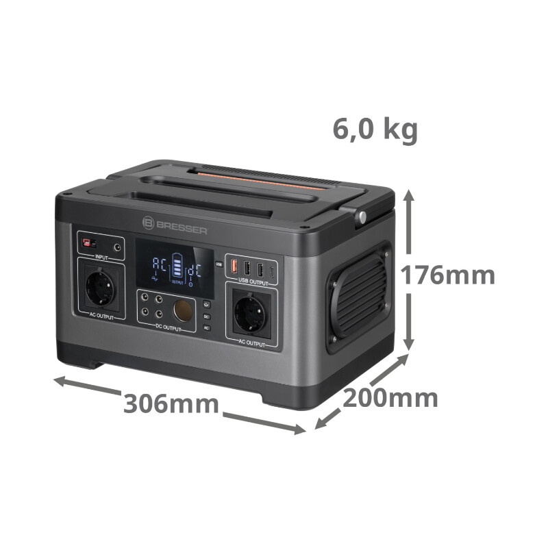 Bresser Stație de alimentare Mobile 500 Watt