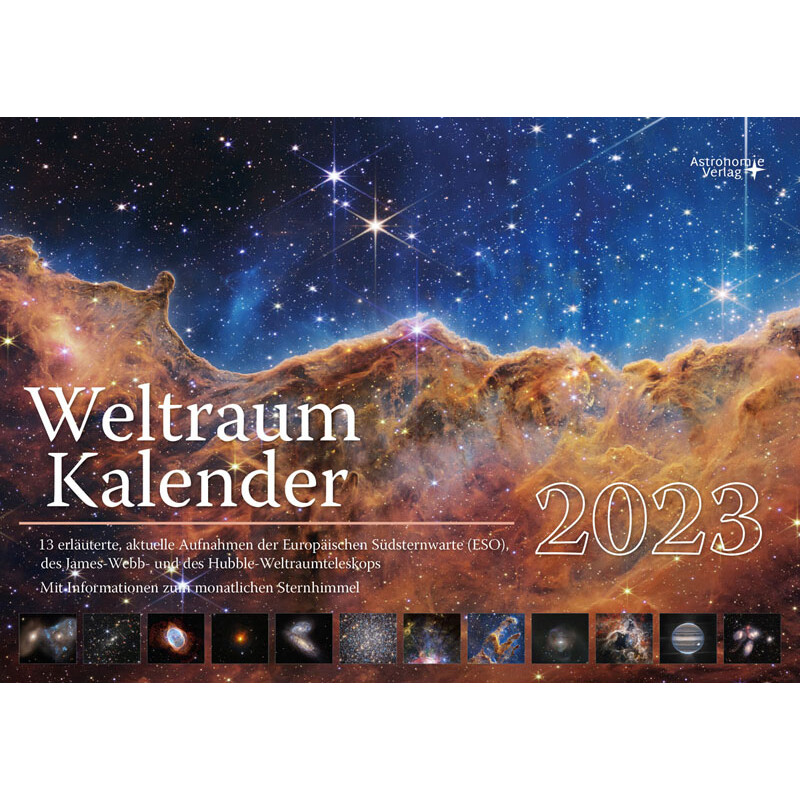 Astronomie-Verlag Calendar Weltraum-Kalender 2023