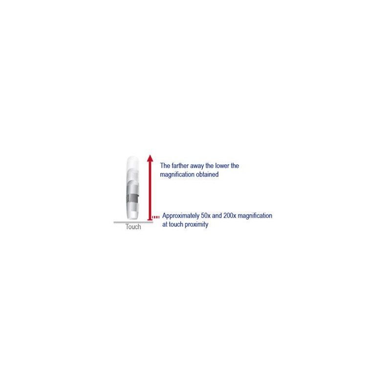 Dino-Lite Microscop AM4013MT, 1.3 MP, 20-70x & 200x, Aluminiu