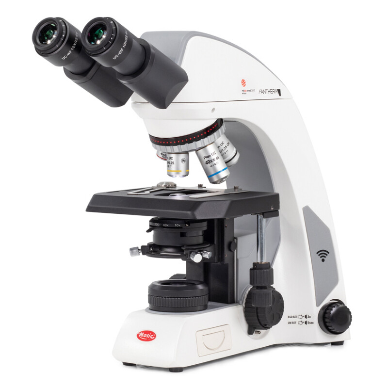 Motic Microscop Panthera, bino, digital, infinity, plan, achro, 40x-1000x, 10x/22mm, Halogen/LED, HDMI, 8MP