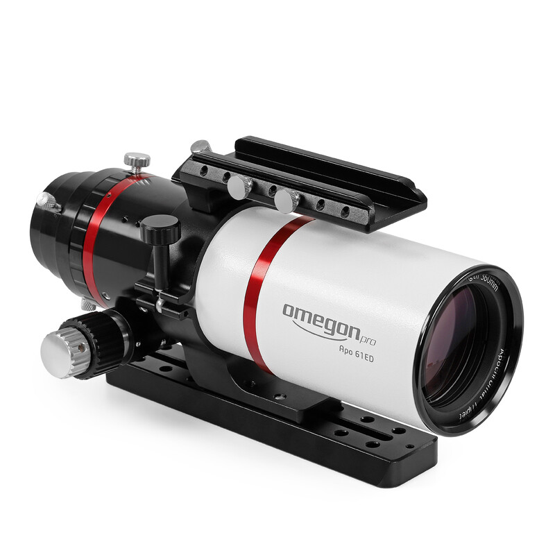 Omegon Refractor apochromat Pro APO AP 61/360 Triplet ED OTA + Pro Reducer 0.75x