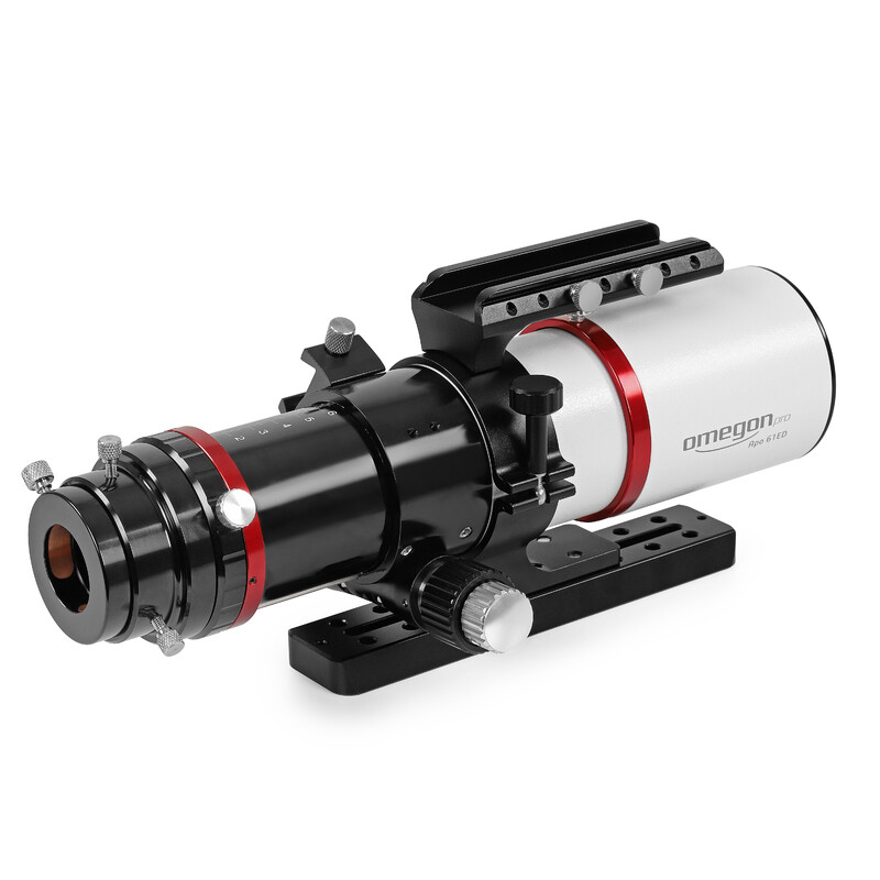 Omegon Refractor apochromat Pro APO AP 61/360 Triplet ED OTA + Pro Reducer 0.75x