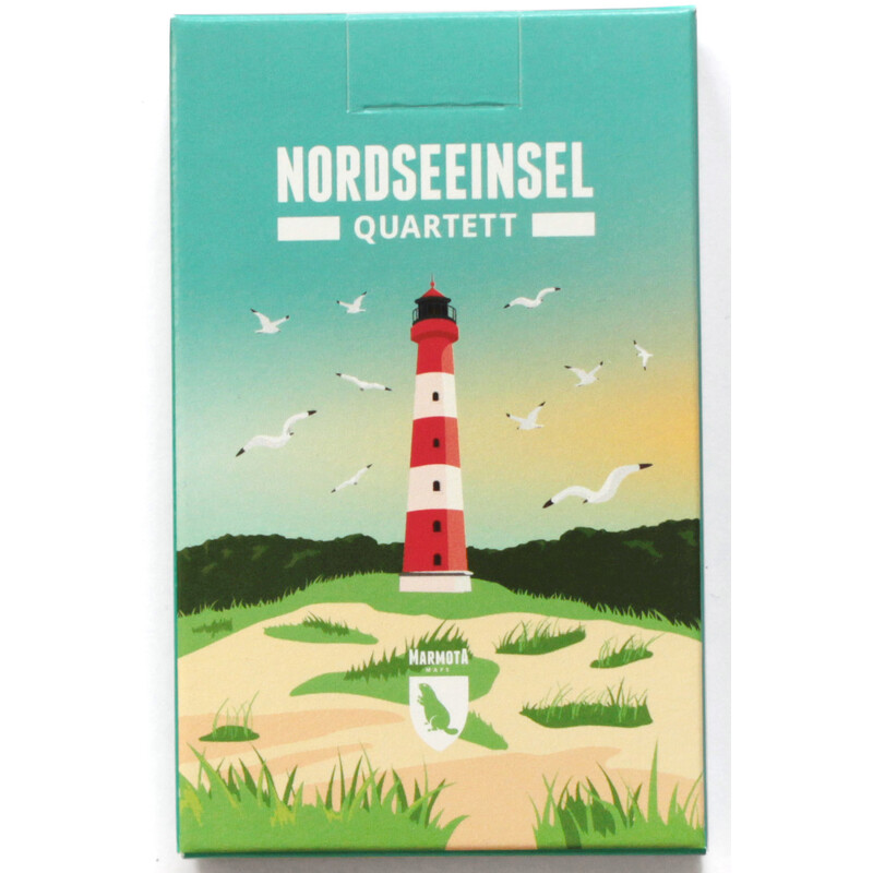 Marmota Maps Cvartetul de insule din Marea Nordului