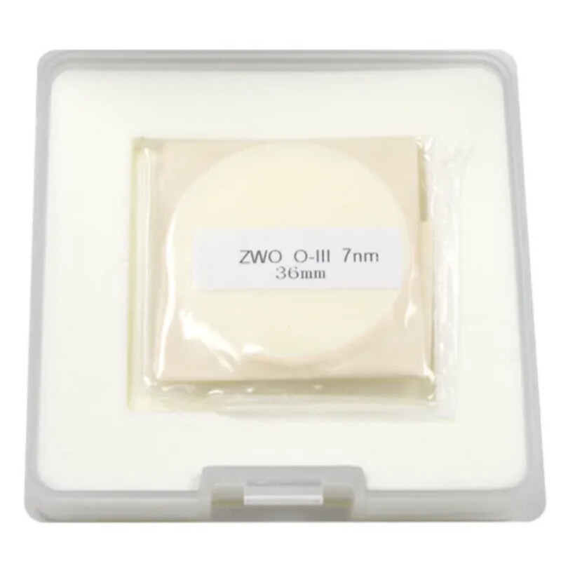 ZWO Filtre OIII 7nm 36mm