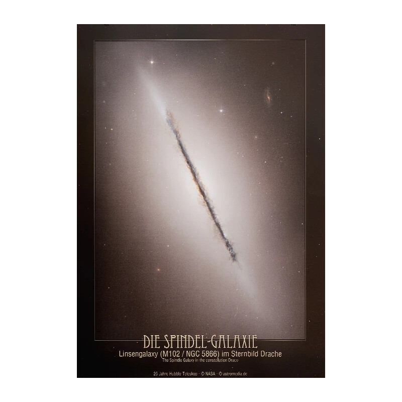 AstroMedia Poster Galaxia Spindle