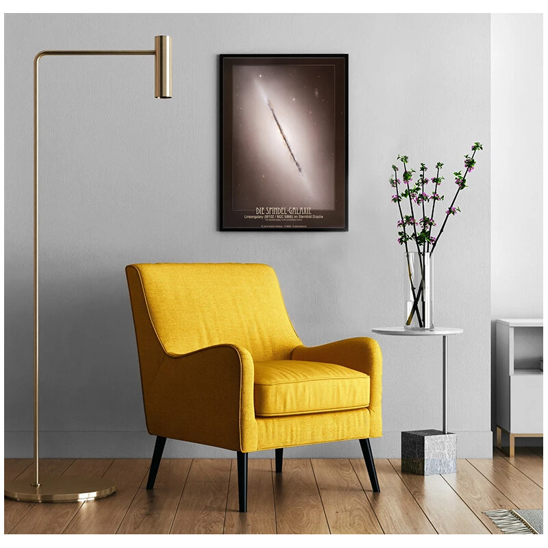 AstroMedia Poster Galaxia Spindle