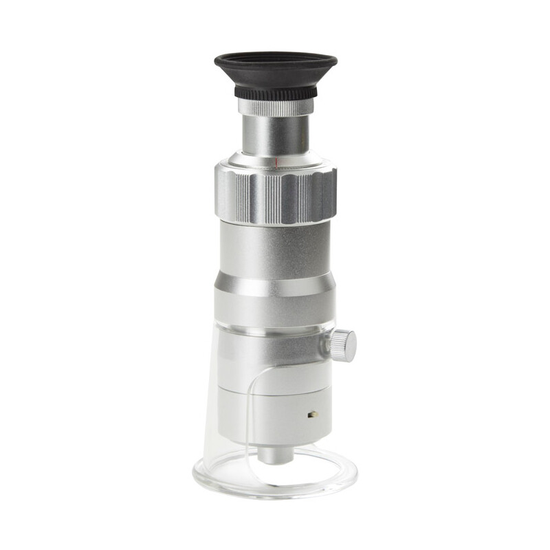 Euromex Lupa microscop de măsurare, 60x, LED, 0.02mm