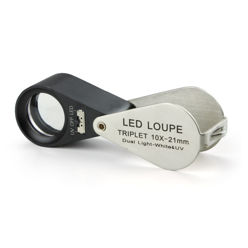 Euromex Lupa PB.5034-LUV, 10x acromat, LED, UV