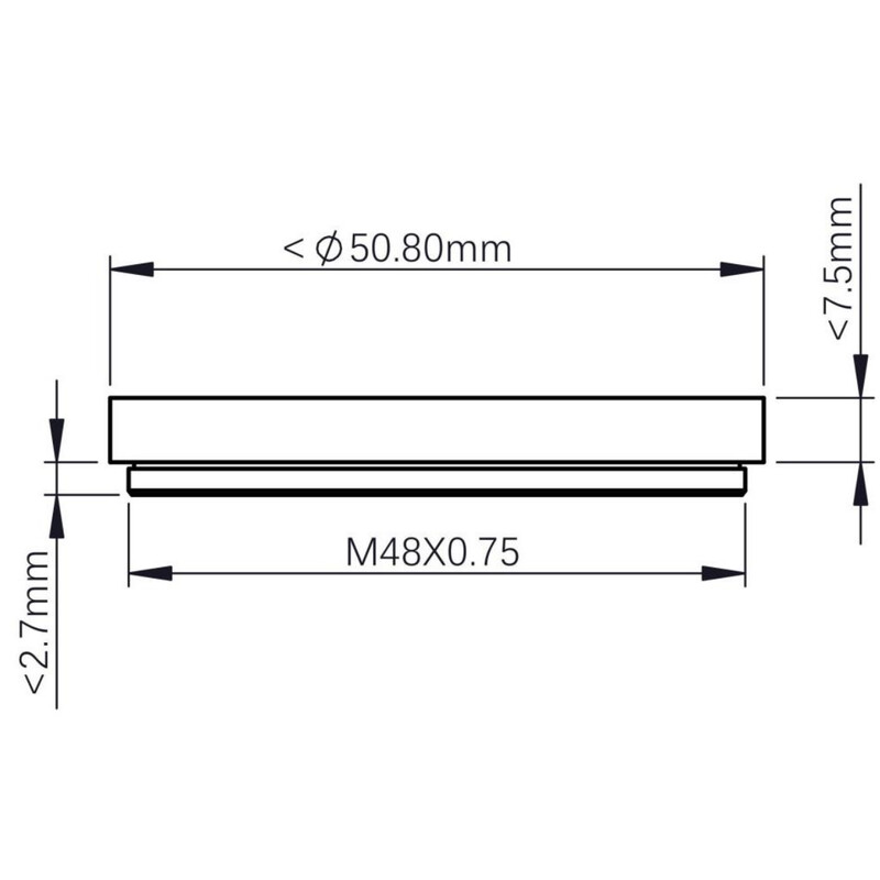 ZWO Suport filtru pentru sertarul pentru filtre 2"