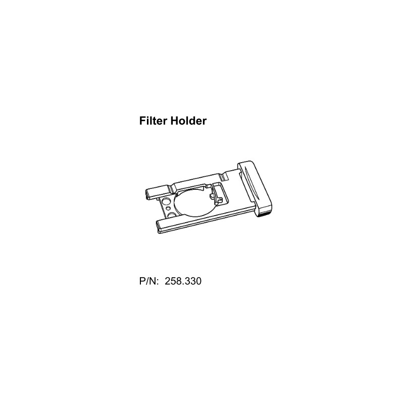 SCHOTT Suport filtru gol pentru KL, pentru filtru inserat Ø = 28mm
