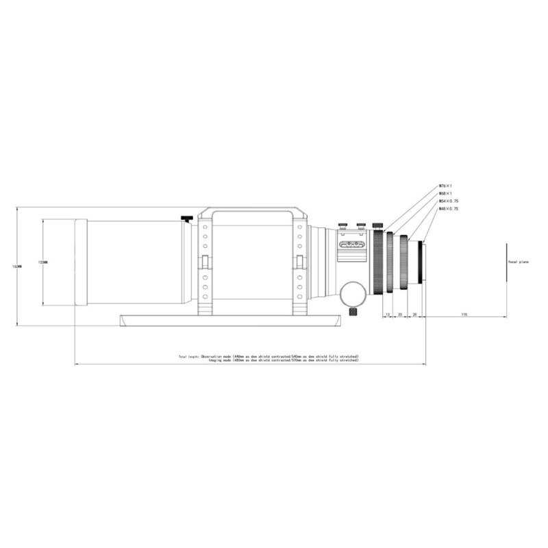Askar Refractor apocromat AP 80/600 80PHQ