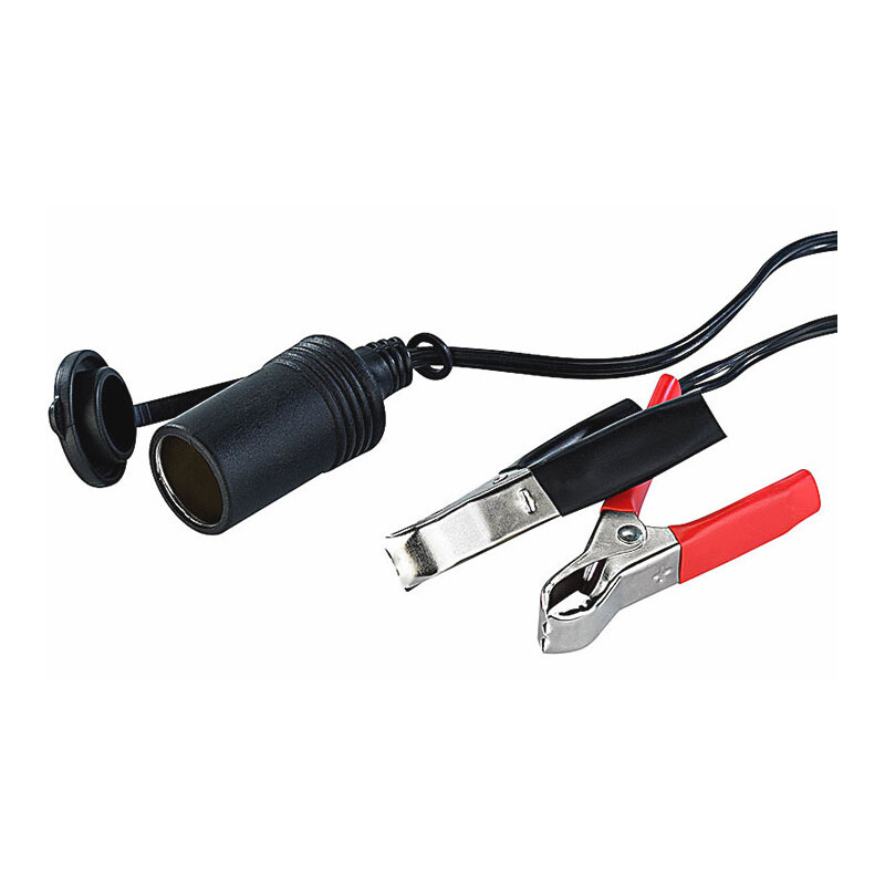 TS Optics Cabluri de alimentare pentru sistemul electric al autovehiculului / cleme crocodil 12V 8A