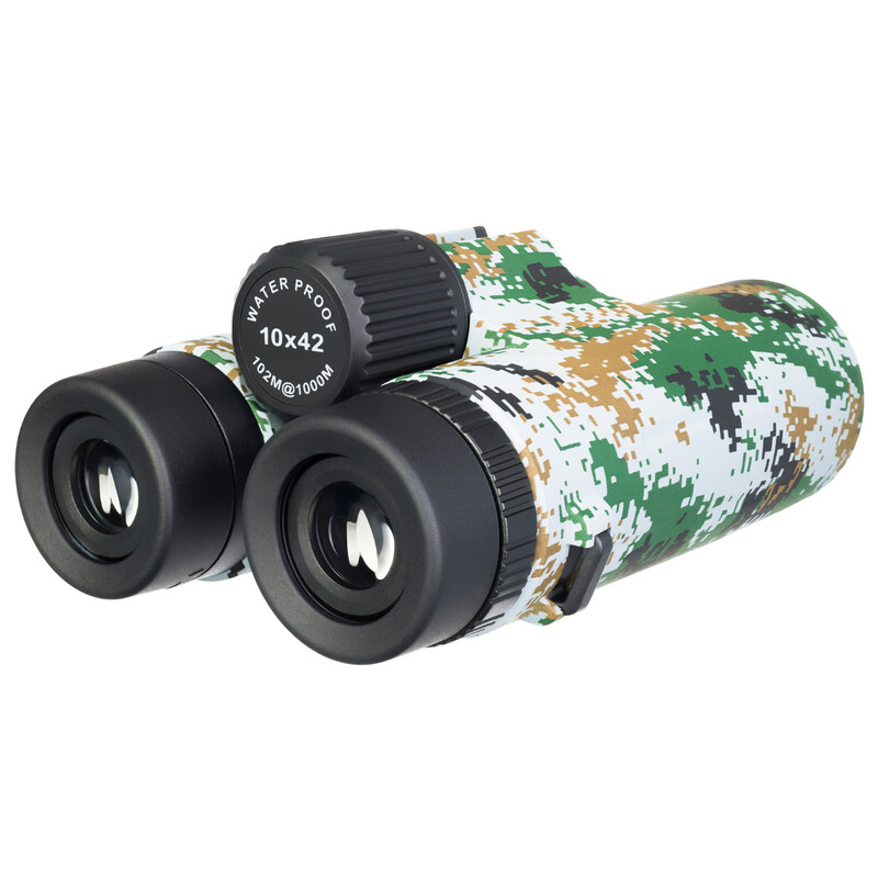 Levenhuk Binoclu 10x42 Camo Dots