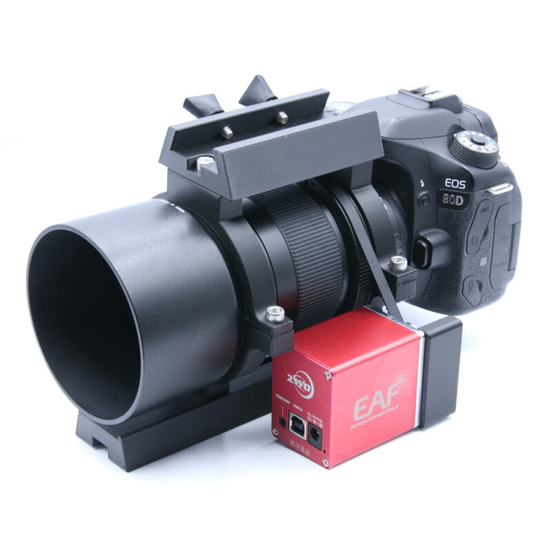 Astroprints Kit de fixare a motorului EAF cu clemă, șină și Baza cautator pentru obiectivul Samyang 135 mm