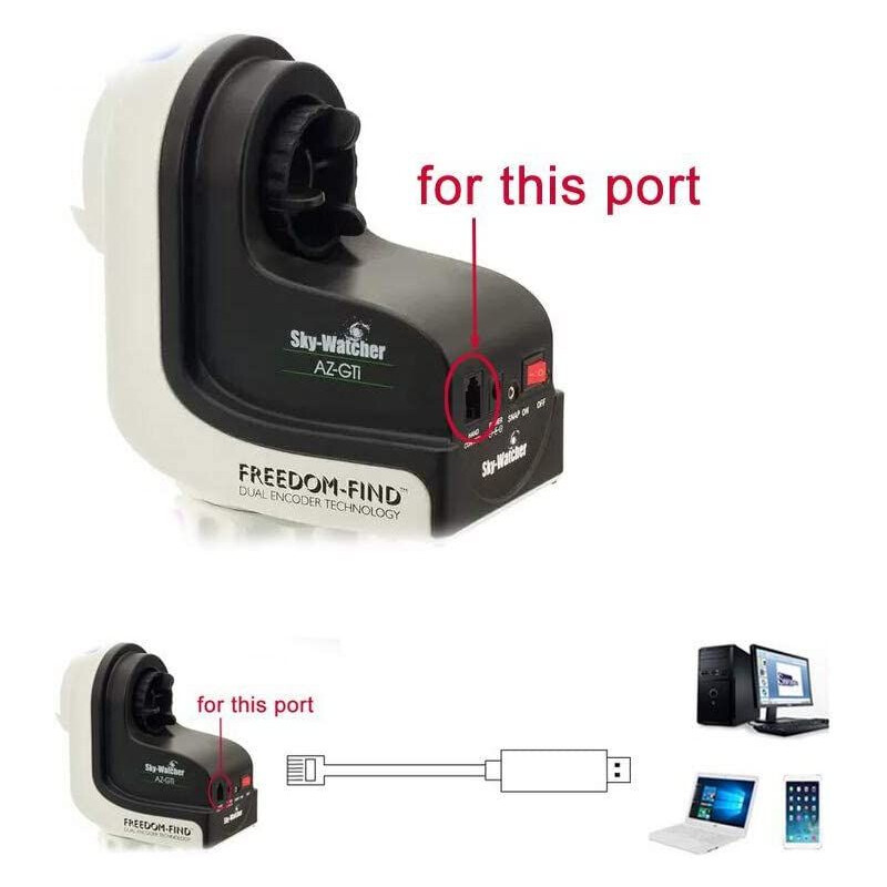 Ikarus Technologies Cablu USB pentru montură (AZ-GTi)