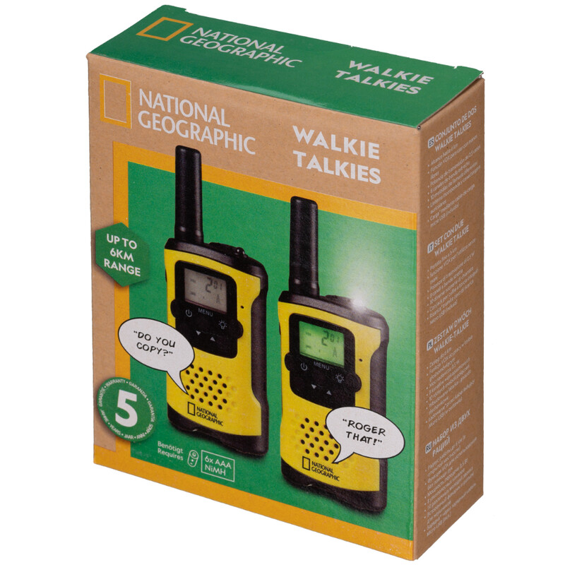 National Geographic Walkie-talkie 6km