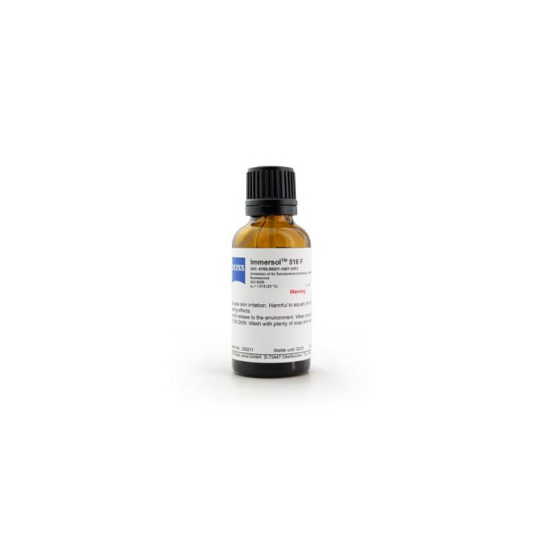 ZEISS Imersie în ulei Immersol 518 F fără fluorescență, ulei 20 ml