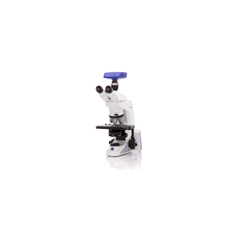 ZEISS Microscop , Axiolab 5 pentru Fluorescenta cu Lumina directa LED, trino, 10x/22, INFINITY, plan, 5x, 10x, 40x, 100x, DL, 10W, incl. Camera