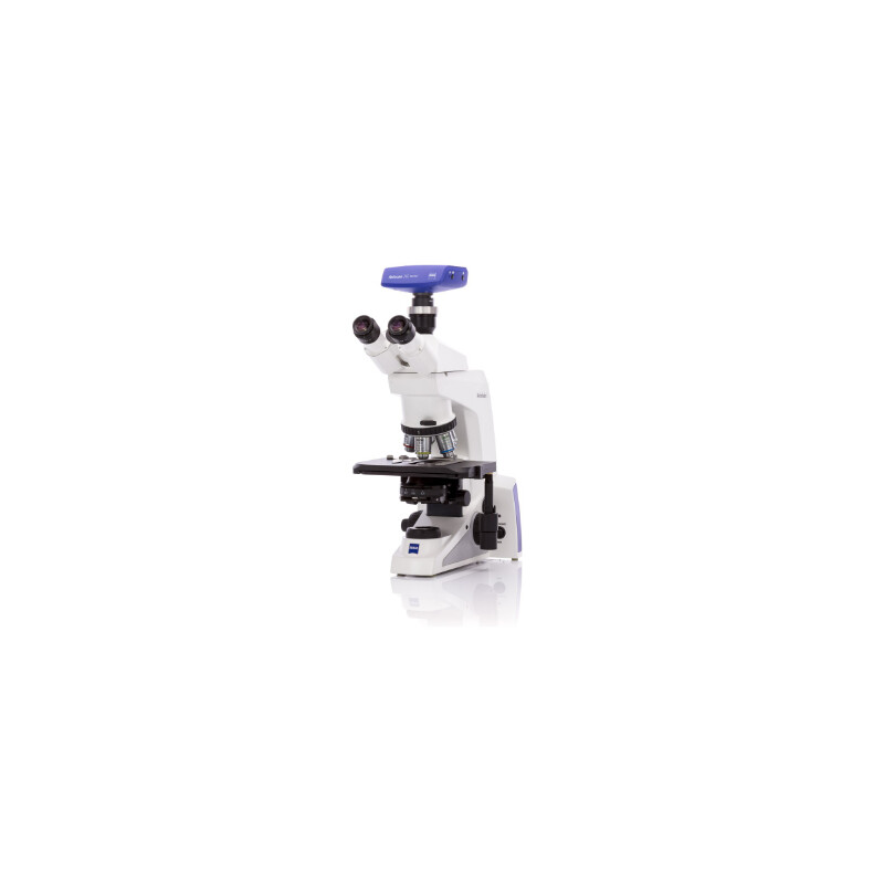 ZEISS Microscop Mikroskop , Axiolab 5 für LED Auflicht Fluoreszenz, trino, 10x/22, infinity, plan, 5x, 10x, 40x, 100x, DL, 10W, inkl Kamera