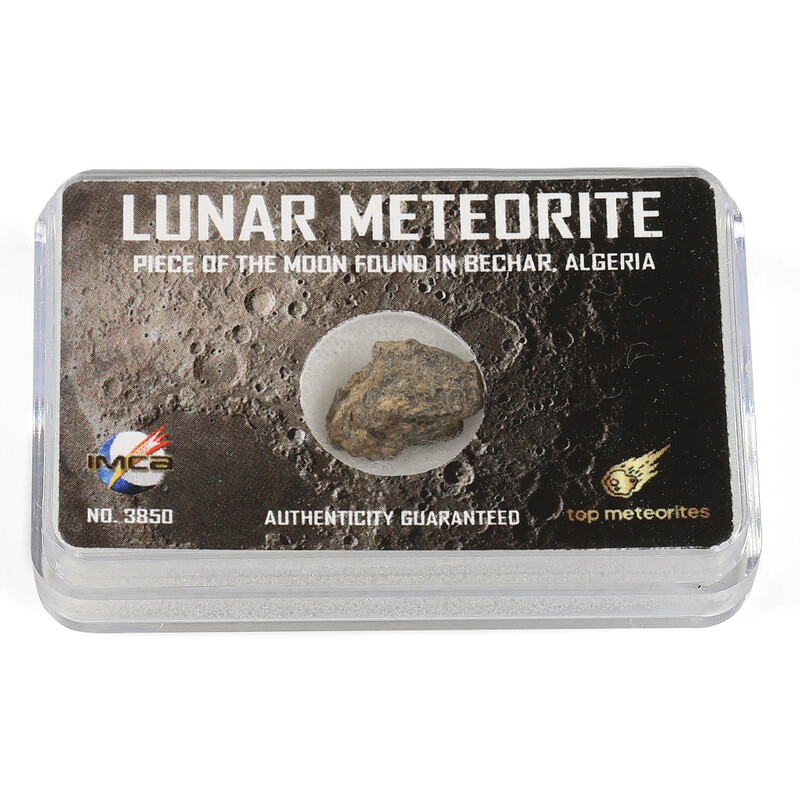Top Meteorites Meteoriti Meteorit lunar real Bechar Algeria 1-1.25g