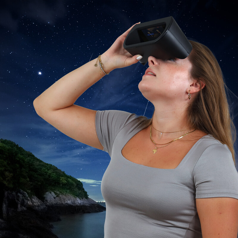 Omegon Planetariu personal Universe2Go+ + Sonnenfinsternisbrille Solar Safe Deluxe